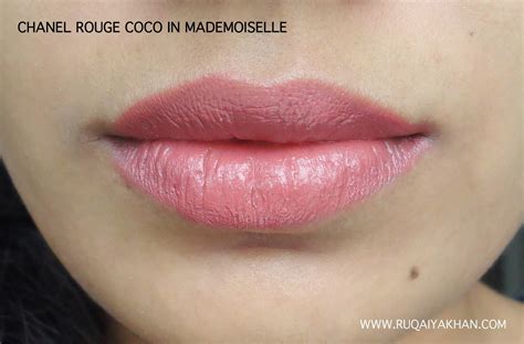 chanel mademoiselle lipstick review